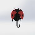 Untitled3.jpg Ladybug Key Hanger
