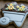 wheel-b.png Cute Wheelbarrow Cookie Cutter – Garden / Spring Theme – Multiple Sizes – STL Files