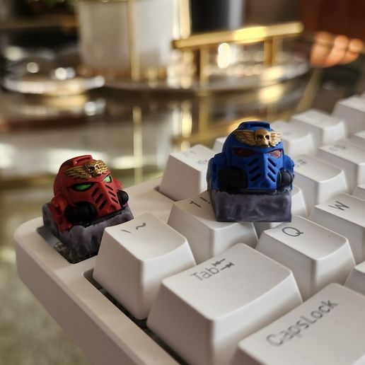 Keycap space soldier 3D model