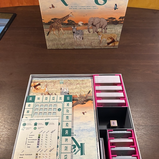 Kavango boardgame insert