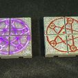 floor-2X2-pentagram.jpg terrain, tile, rpg, 28 mm, d&d, Dungeon set 1 (Quick tiling system)