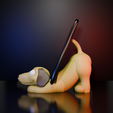 Render4.png Porta telefono per cani bassotto - Multicolore