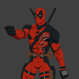 Captura-de-pantalla-2025-05-02-224552.png Deadpool Movie - Iconic Dance Scene | NSYNC 'Bye Bye Bye' Pose | STL Model with Base