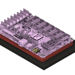 1.png Télécharger fichier STL gratuit Adaptateur de montage Bigtreetech SKR Pro vers MKS Gen 1.4 • Modèle à imprimer en 3D, eight_heads