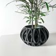 untitled-2380.jpg The Ando Planter Pot with Drainage Tray & Stand: Modern and Unique Home Decor for Plants and Succulents  | STL File
