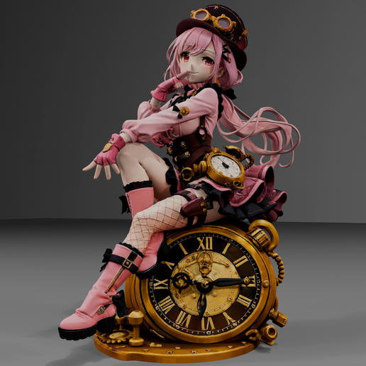 Girls Frontline Steampunk Timekeeper