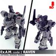 15.jpg Armored Core Last Raven Mecha  3DPrint Articulated Action Figure
