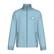 Men-Zip-Up-High-Neck-Jacket-With-Patch_0.png Men Zip-Up High Neck Jacket With Patch | Marvelous / Clo3d / obj / fbx