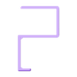 3d_printer_filament_hook.stl 3d printer filament hook