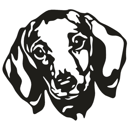 Wall art - dachshund 3D model