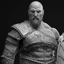 kratos-god-of-war-ragnarok-fanart-3d-model-stl.jpg Kratos -God Of War Ragnarok 3D print model