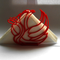 Capture_d_e_cran_2016-02-26_a__11.40.34.png Free STL file Stand for napkins "swan"・3D printable model to download