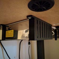 IMG_20180114_162422.jpg Free STL file Ender 2 PSU mount brackets set・3D printable model to download