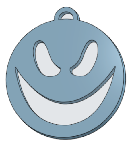 Spooky.png Keychain - Spooky