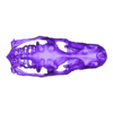 skull 2 1 PART.stl dinosaur skull