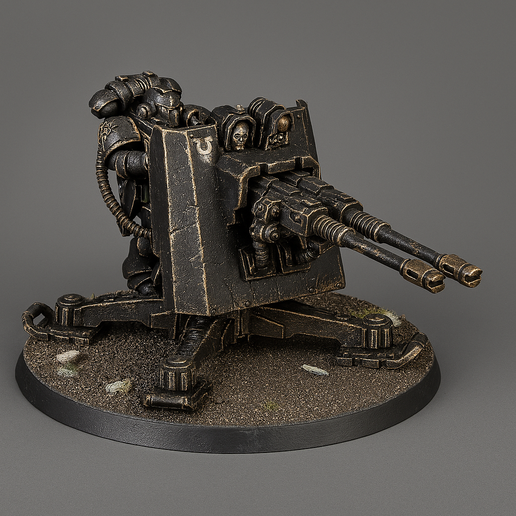 Blazing Sentinel Gunner 3D model