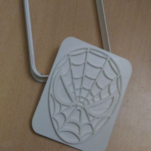Spiderman Cookie cutter 3D model