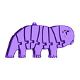 TardiFlex_V2_keychain.stl TardiFlex - The flexible tardigrade with stronger hinges (& keychain!)