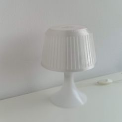 IKEA-LAMPAN-SHADE-01-DAVID-CREATES-IT-3D-PRINT.jpg Fichier STL Abat-jour IKEA Lampan・Design pour imprimante 3D à télécharger