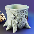 render.png Fantasy Tree pot