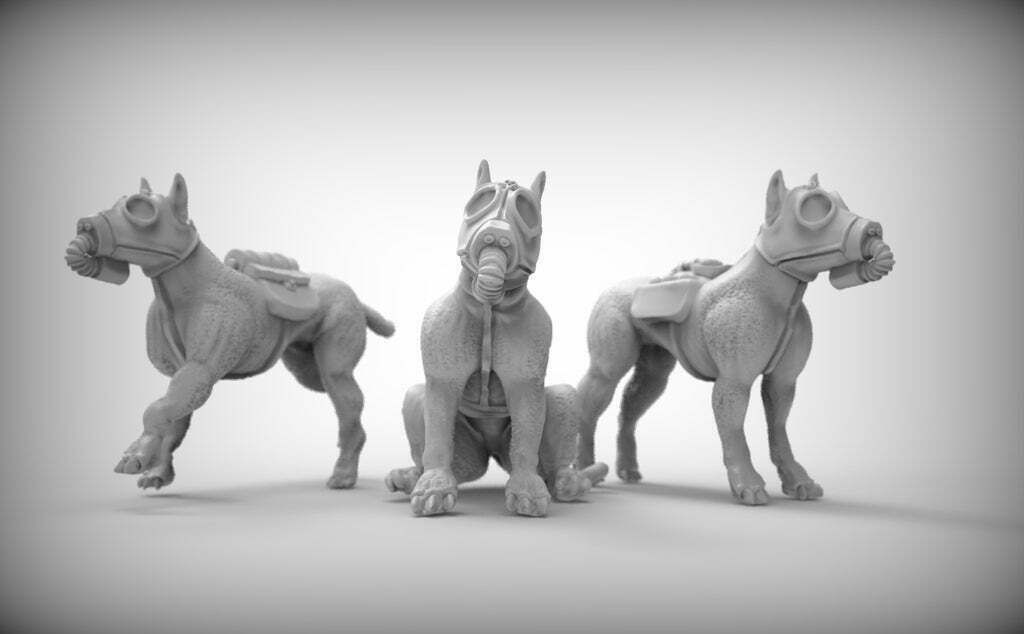 untitled.151.jpg Free STL file War dogs x3 (with gear)・Template to download and 3D print, BREXIT