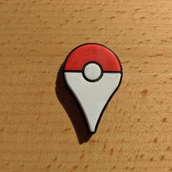 IMG_20190812_174613.jpg Free STL file Pokemon Go Badge NFC Tag Version・3D printable design to download