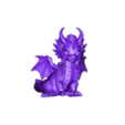 Little Dragon_Nero.stl Little Dragon - Nero