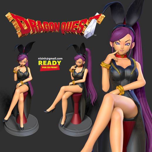 🐉 Jade - Dragon Quest・ 3D File for ・Cults