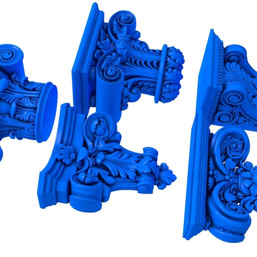 eaieaiuieaieaiea.jpg corbel / Corbel stl / architectural element / Architectural fragment / decorative corbel  / stucco ornament