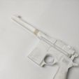 IMG_20230807_211932.jpg Metal Gear Solid Snake Eater Shanxi type 17 pistol 45 gun The Broomhandle 3d model