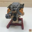 Hellcat_6.jpg STL file DODGE SRT HELLCAT - ENGINE・3D printing template to download