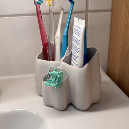 Toothbrush cup/organiser stand