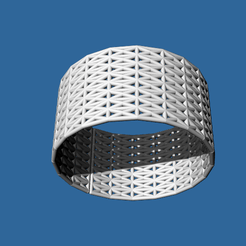 TRI-2.png Datei STL ARMBAND GRÖSSE M DREIECKIGES MUSTER 2・Modell für 3D-Druck zum herunterladen
