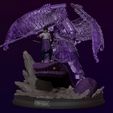 ZBrush Movie_063.jpg sasuke avec susanoo et aoda statue en impression 3d - naruto shippuden