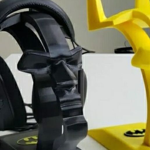 Batman heatset stand 3D model