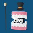 Caine-Mask-for-Cosplay-Amazing-Digital-Circus-for-3D-Printing-1.png Caine Mask for Cosplay - Amazing Digital Circus
