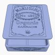 Captura-de-Pantalla-2023-03-02-a-las-11.28.46.jpg STL file WEED BOX WEED CONTAINER WEED 420 LABEL GRINDERKING 180X180X50MM EASY PRINT・3D printing idea to download
