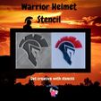 Warrior-Helmet-Stencil.jpg Warrior Helmet Stencil