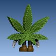 5.jpg Cannabis Leaf Character / Ganja Man
