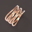 1 (10).jpg Fichier STL 5 anneaux de cercles・Plan pour impression 3D à télécharger