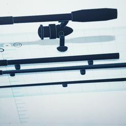 20230602_112529.jpg STL file Fishing rod for 12in figures・3D printer model to download