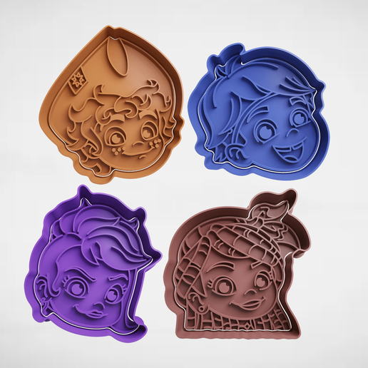 Set Santiago de los mares x4 3D model