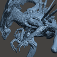 3.png ALIENS ALIEN QUEEN XENOMORPH - EXTREMELY HIGH DETAILED MESH - ICONIC STOWAWAY POSE - HIGH POLY STL FOR 3D PRINTING - BY GAMEQRAFT