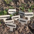 25f71a5dbb12d2a57e39eb880d844253_display_large.JPG Archivo STL gratis Señales/etiquetas de verduras・Objeto imprimible en 3D para descargar