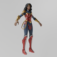 Wonder-Woman0005.png Wonder Woman Lowpoly Rigged Redesign