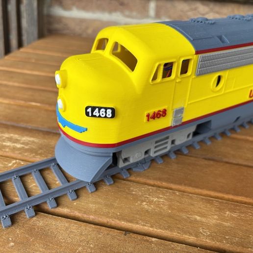 🛤️ Union Pacific EMD F7 for O Gauge・ 3D File for 3D printing・Cults