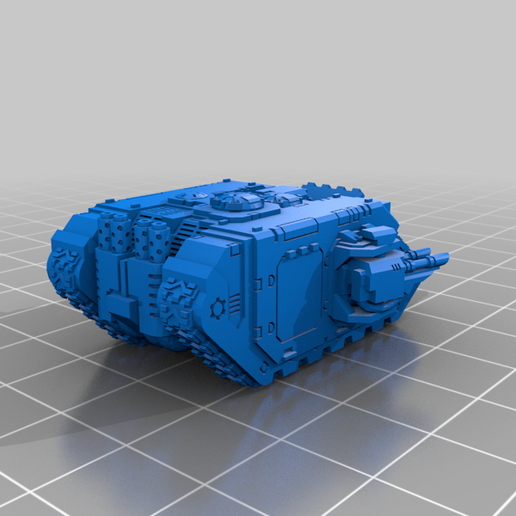 Open_Hatch_TT_Fwd_Guns.png Free STL file Tiny Bigger Tank With Open Door・3D printer design to download, wolfkeeper