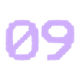 09.stl TERMINAL Font Numbers (01-30)