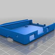 bottom_case_with_rail.png Raspberry Pi Case with 2020 Rail