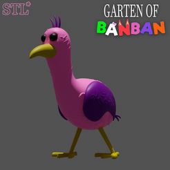 Opila-Bird111.png OPILA BIRD FROM GARTEN OF BANBAN FAN ART | BGGT